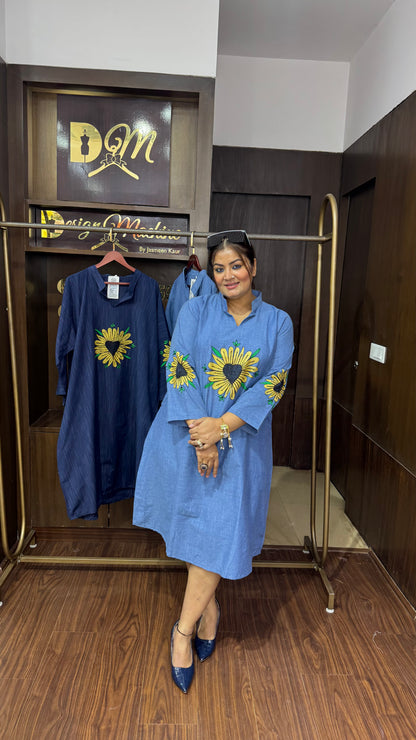Avni (Denim Dress)