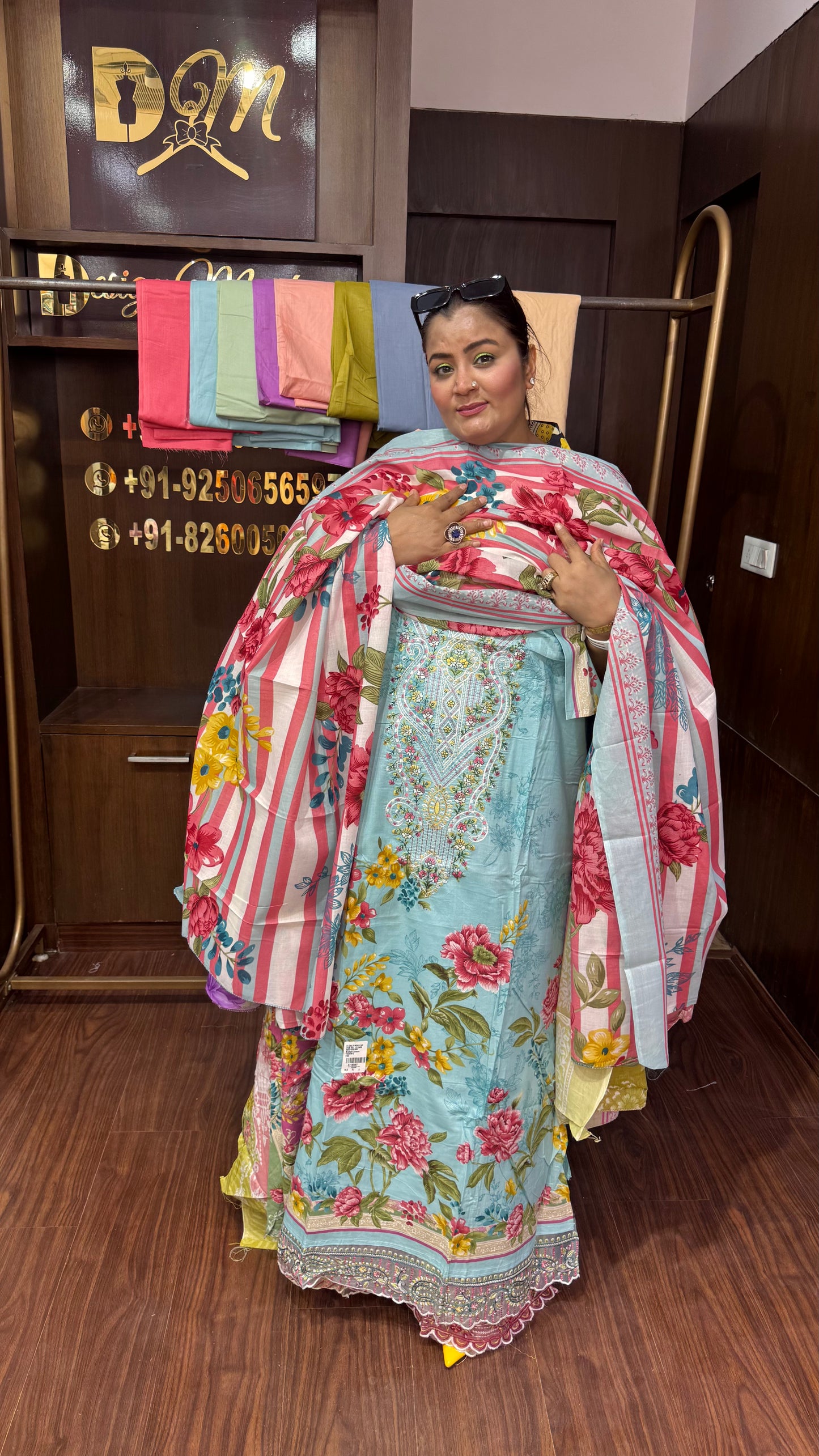 Iqra (Cotton Unstitch Suit)