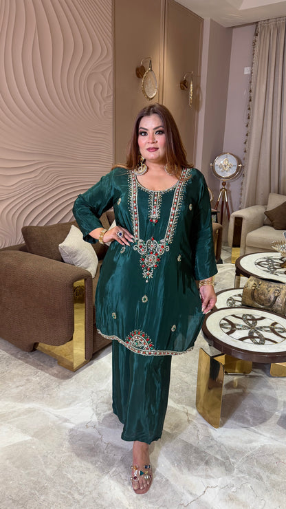Zehra Pure Crepe Cordset