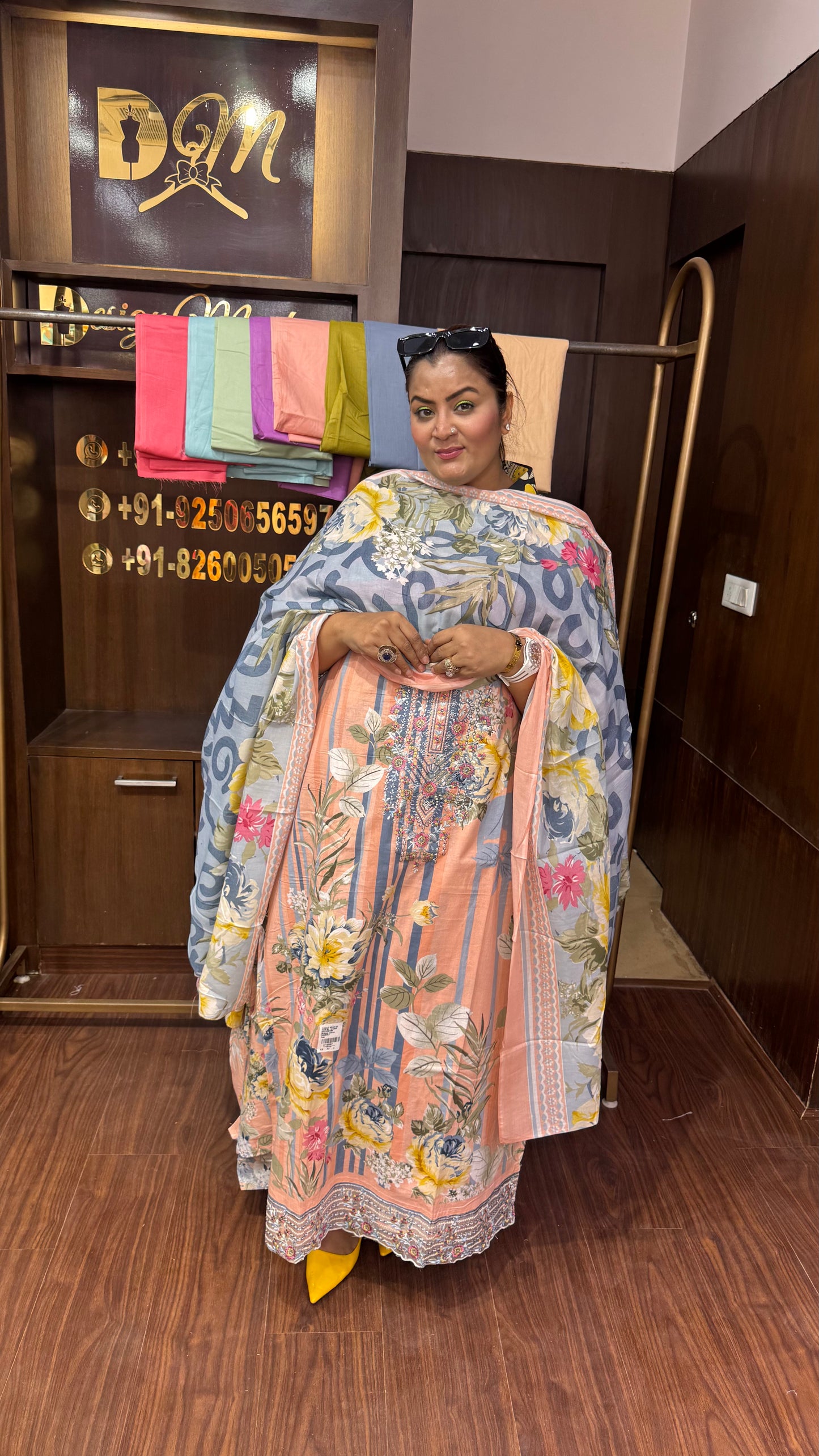 Iqra (Cotton Unstitch Suit)