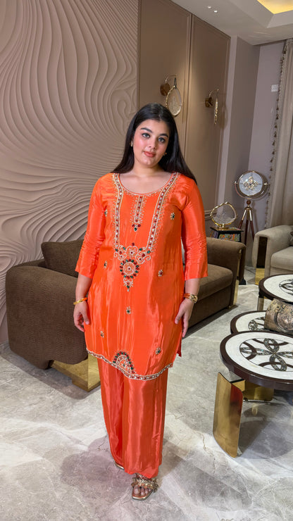 Zehra Pure Crepe Cordset
