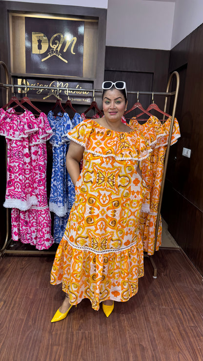 Avzora Cotton Dress
