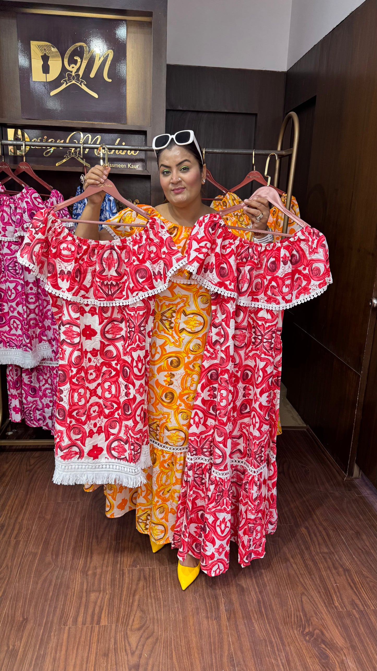 Avzora Cotton Dress