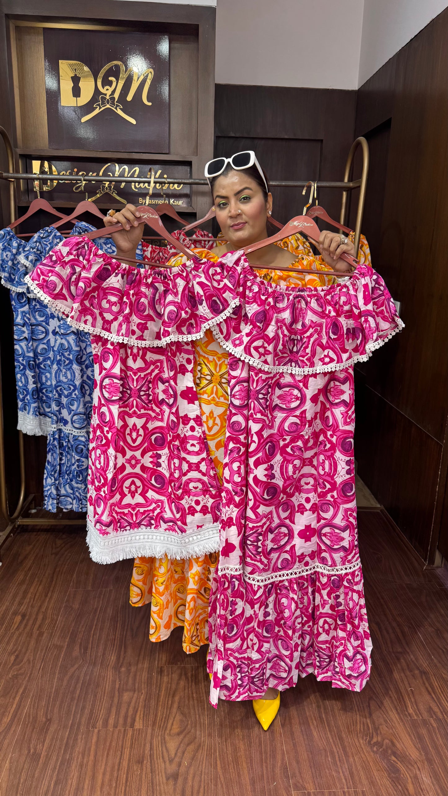 Avzora Cotton Dress