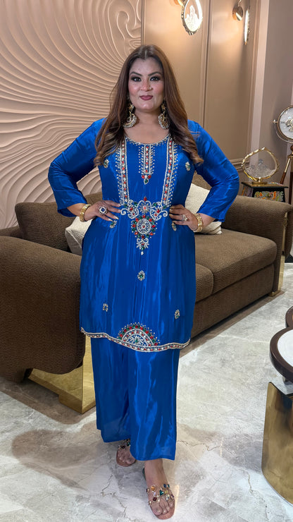 Zehra Pure Crepe Cordset