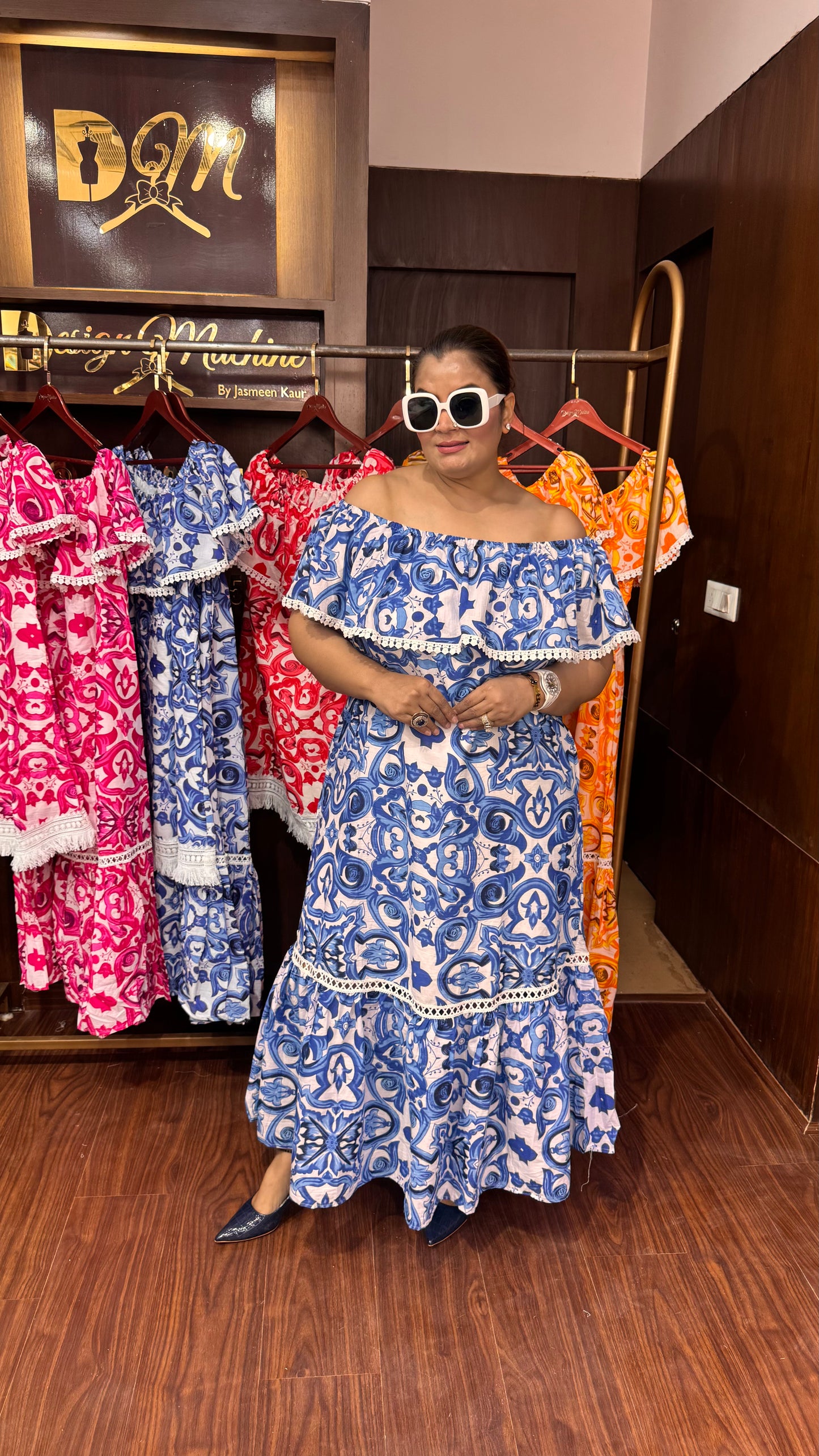 Avzora Cotton Dress