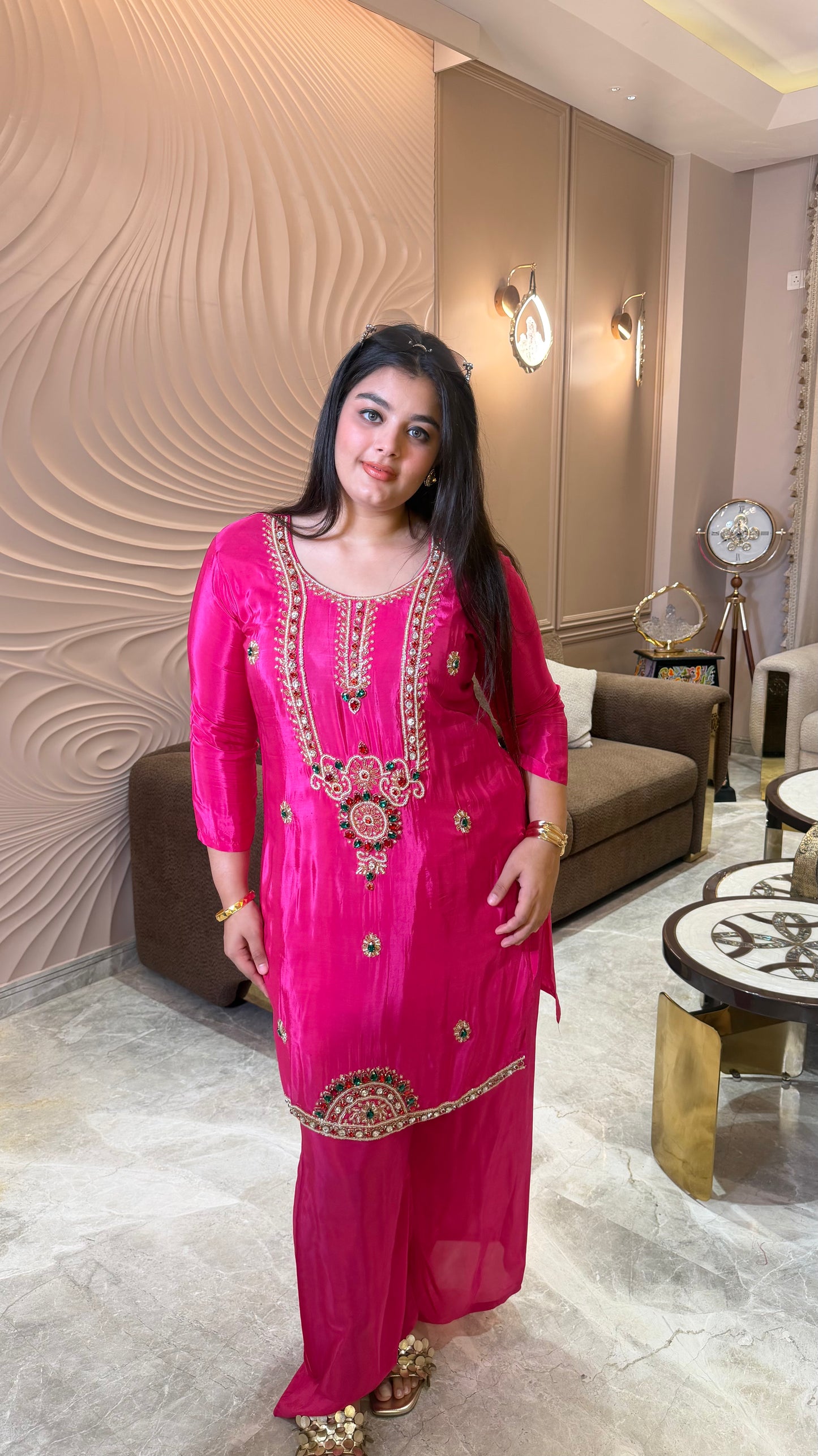 Zehra Pure Crepe Cordset