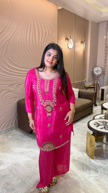Zehra Pure Crepe Cordset