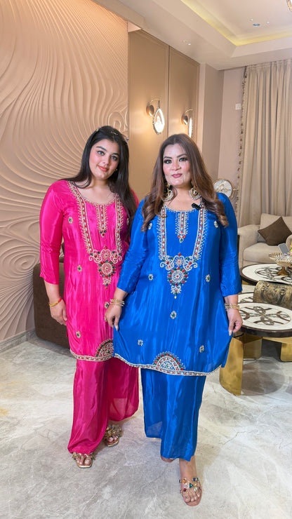 Zehra Pure Crepe Cordset