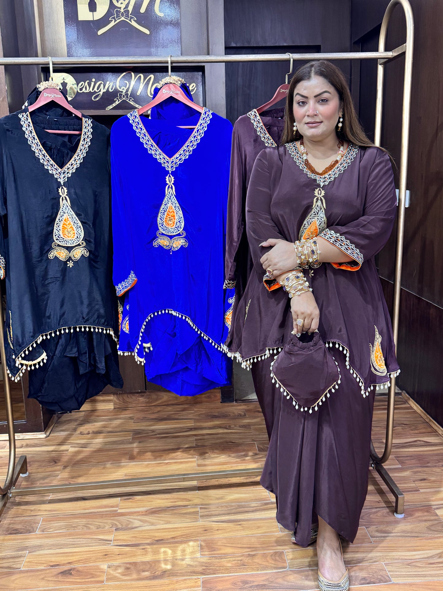 Serene Crepe Ensemble (Cord-Set)