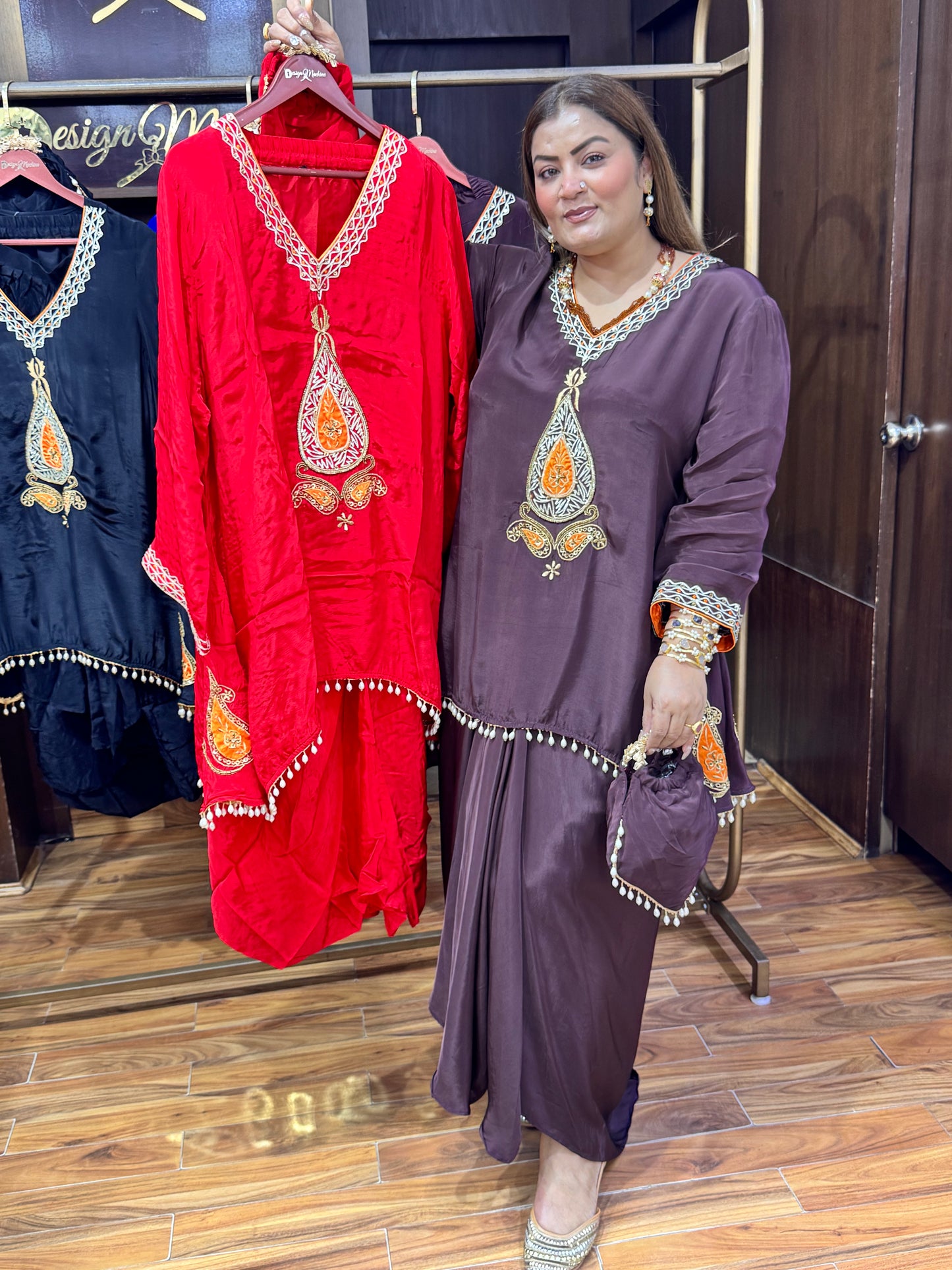 Serene Crepe Ensemble (Cord-Set)