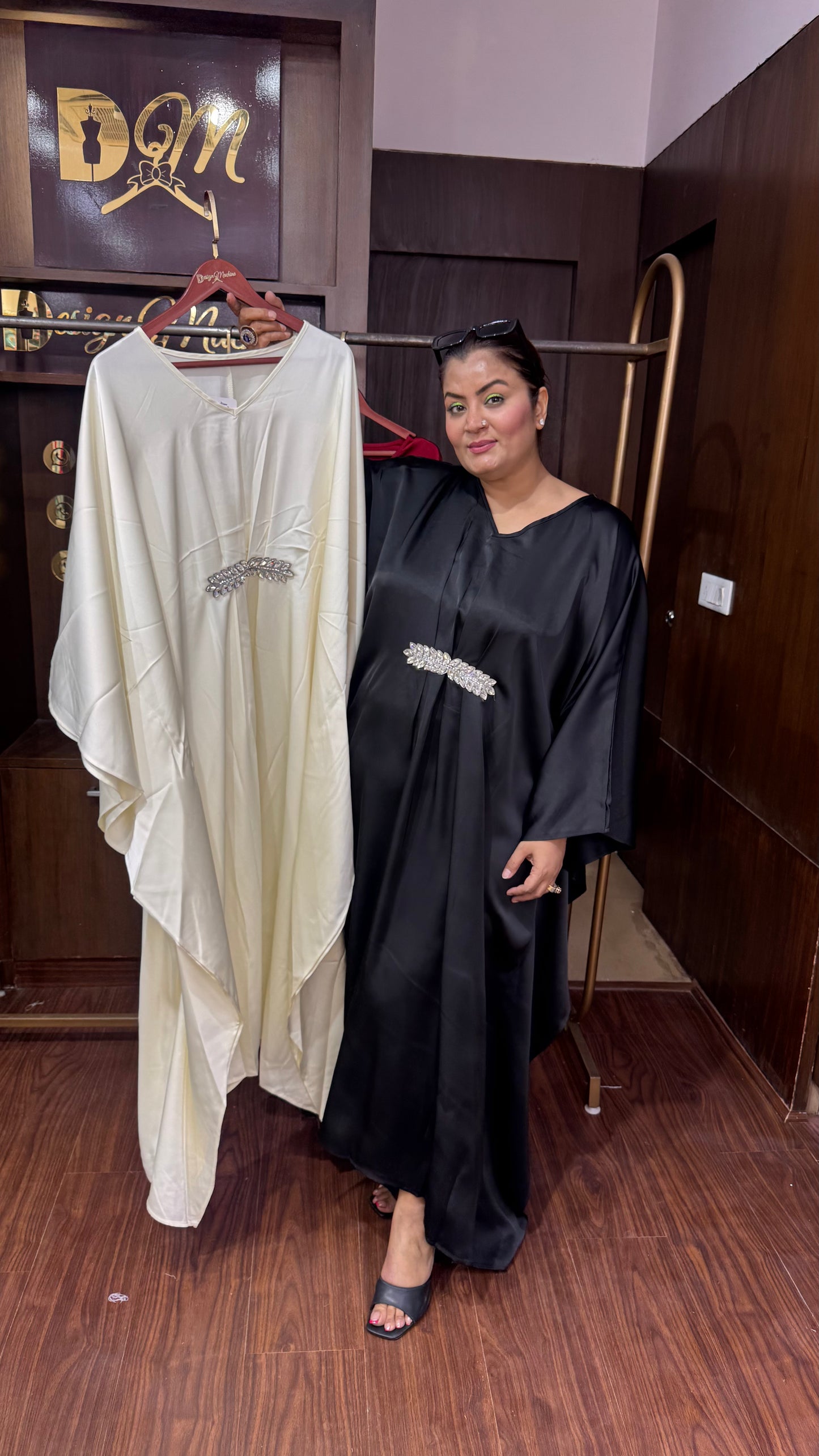 Yavira (Imported Fabric Dress)