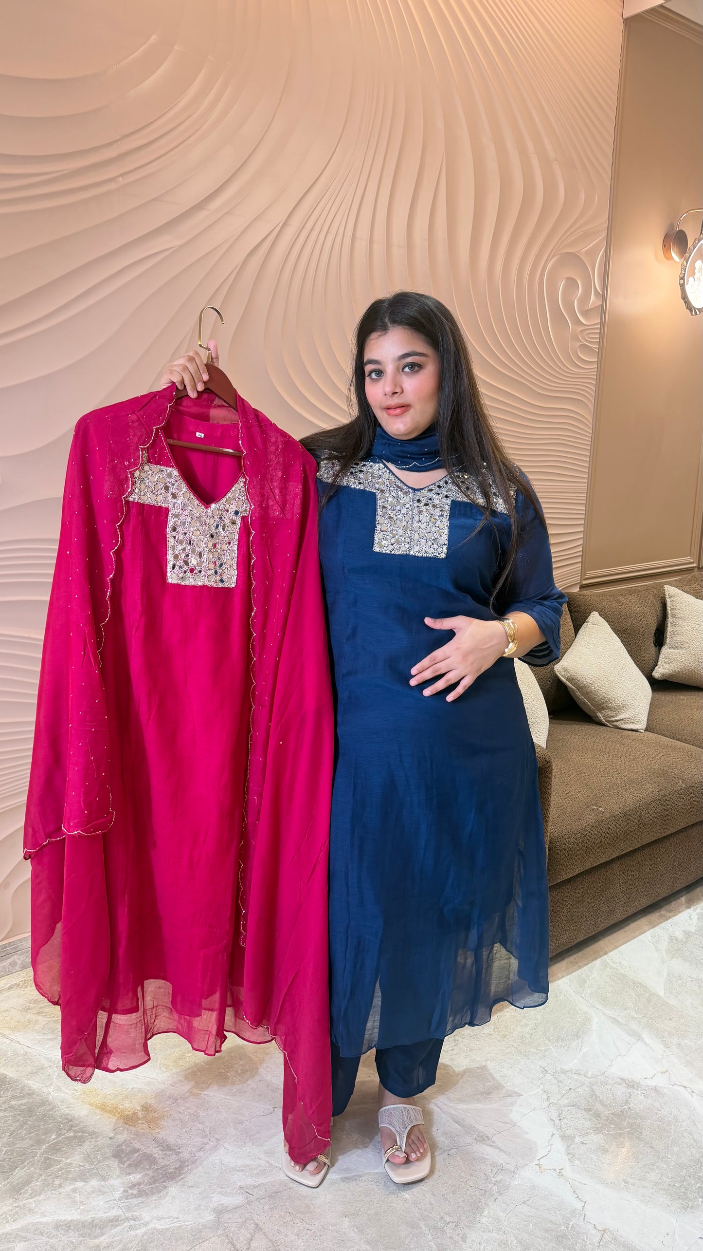 Aadya (Mal Chanderi Suit)