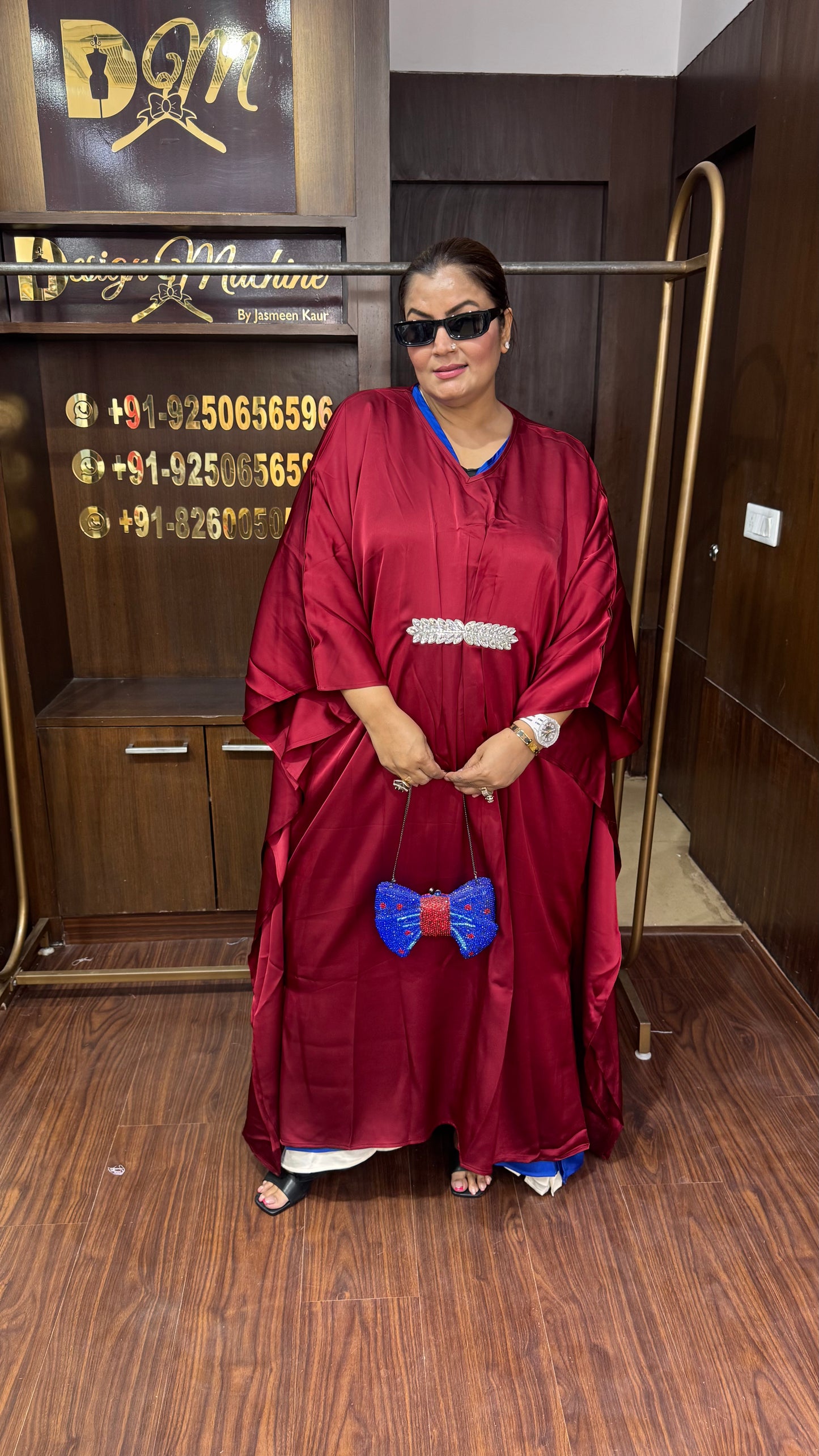 Yavira (Imported Fabric Dress)