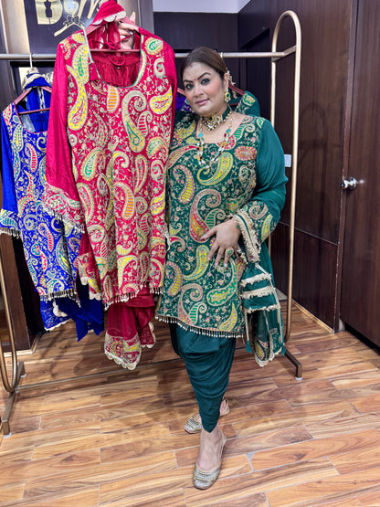 Zohra Collection Crepe (Suit)