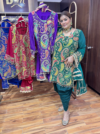 Zohra Collection Crepe (Suit)