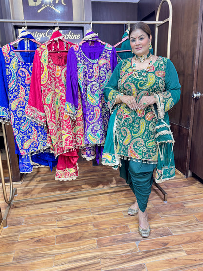 Zohra Collection Crepe (Suit)