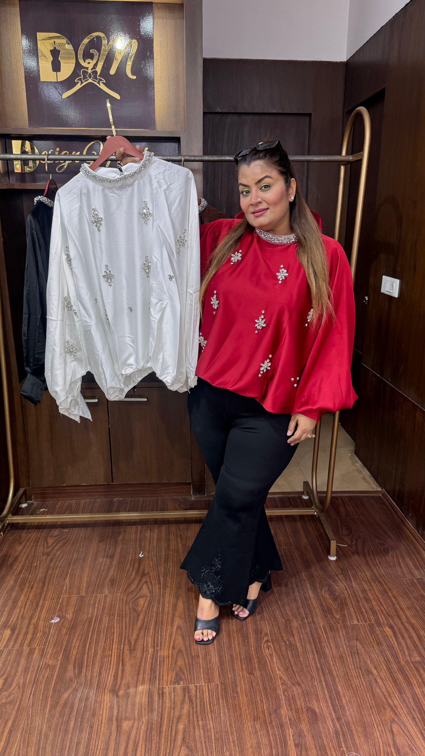 Zirelle (Imported Fabric Top)