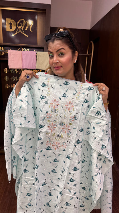 Avnera (Pure Cotton Unstitch Suit)