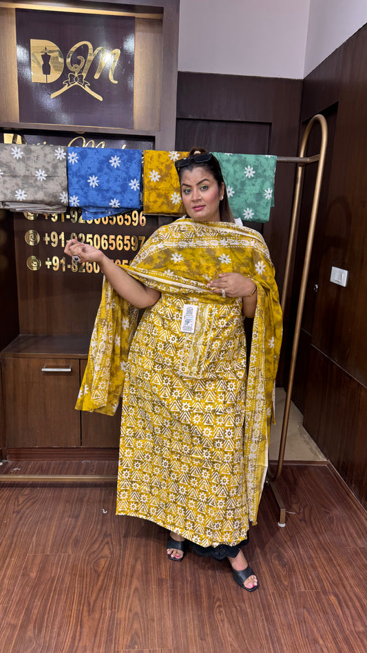 Orvaya (Cotton Unstitch Suit)