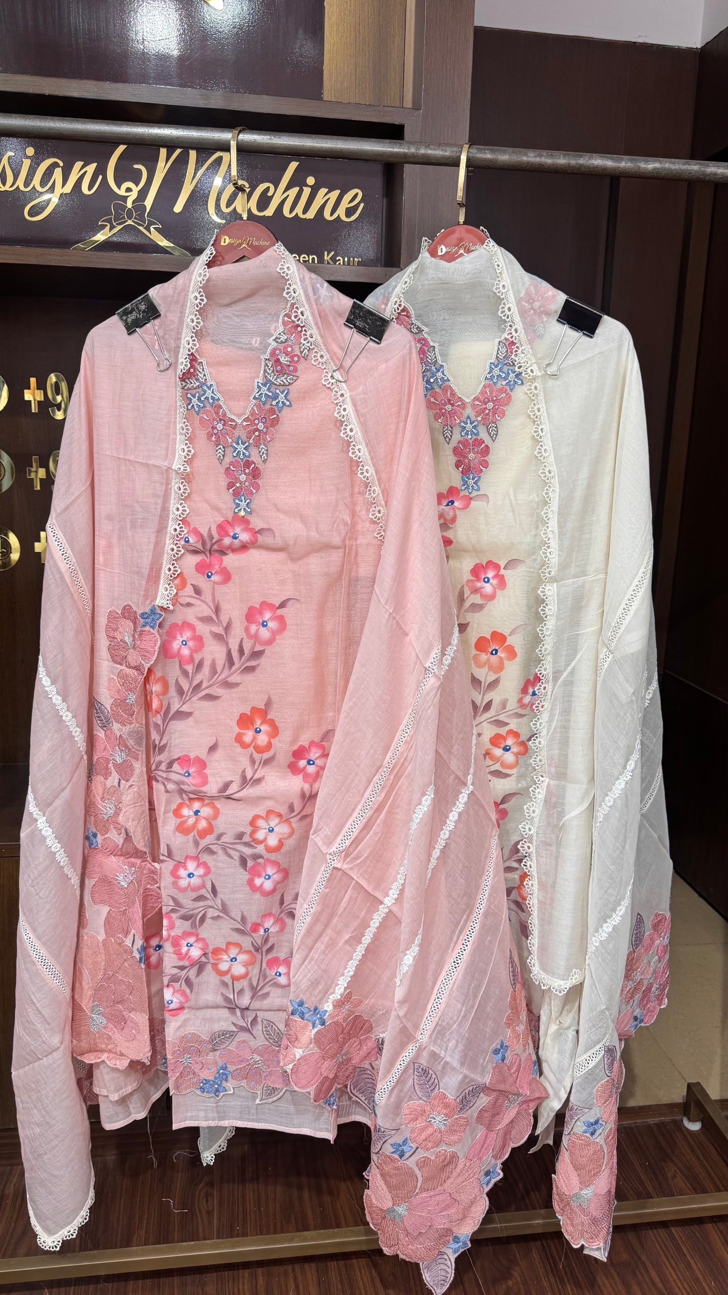 Zynara (Malmal Cotton Unstitch Suit)