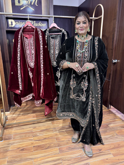 Opulent Grace (Velvet Suit)