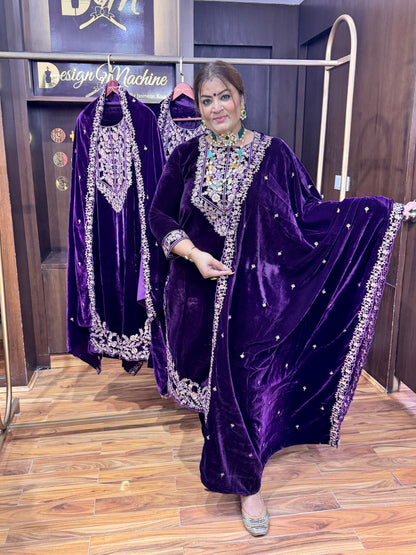 Noorani (Velvet Suit)