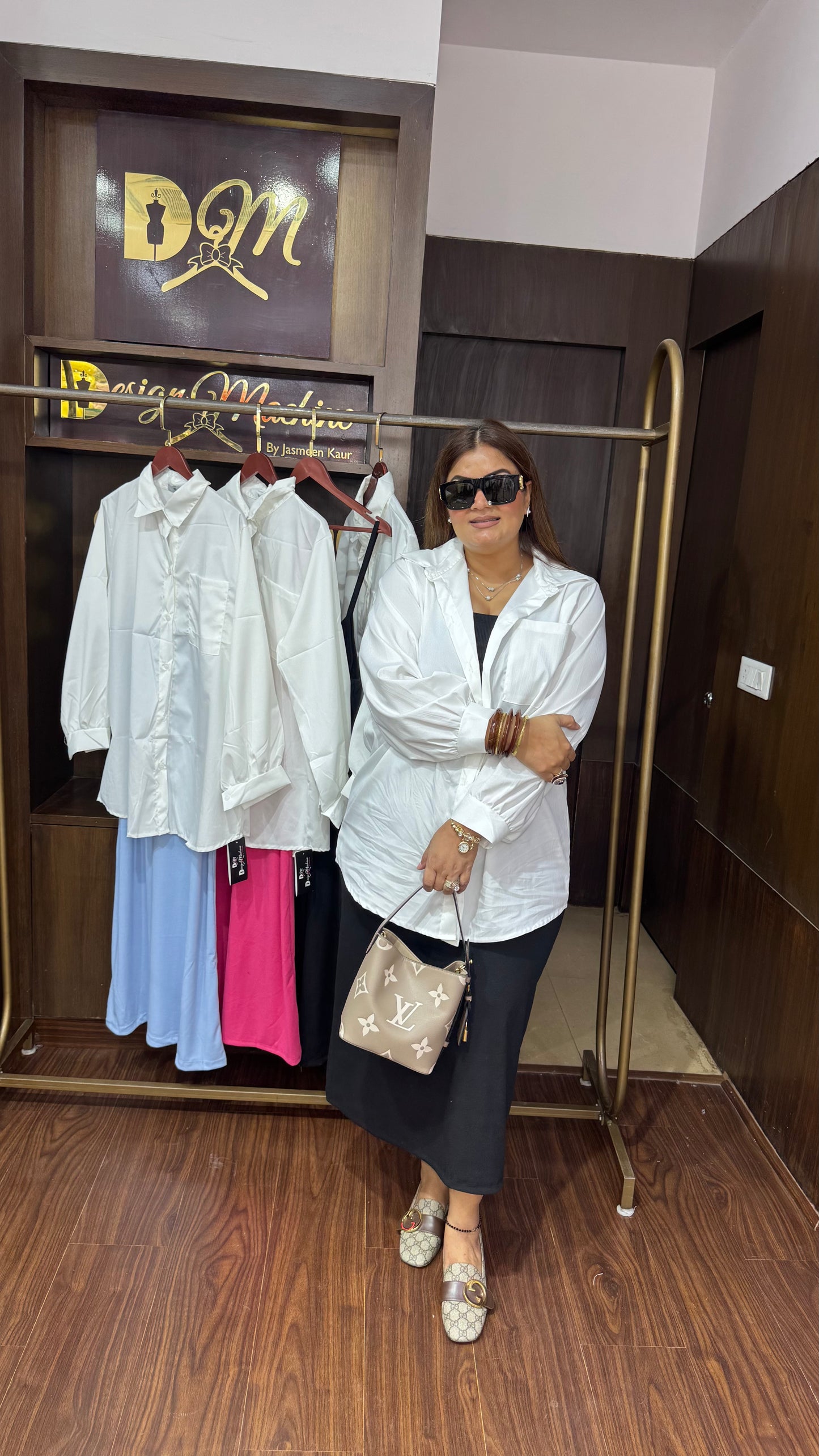 Nyravelle (Imported Fabric 2 Piece Shirt & Dress)