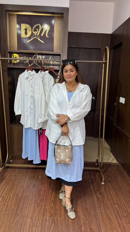 Nyravelle (Imported Fabric 2 Piece Shirt & Dress)