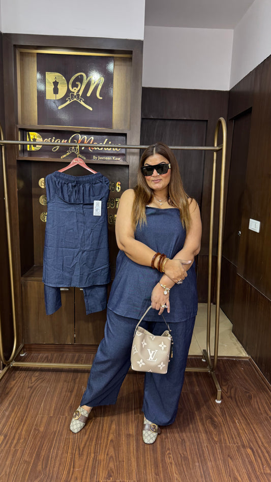 Rovirae (Denim Cordset)
