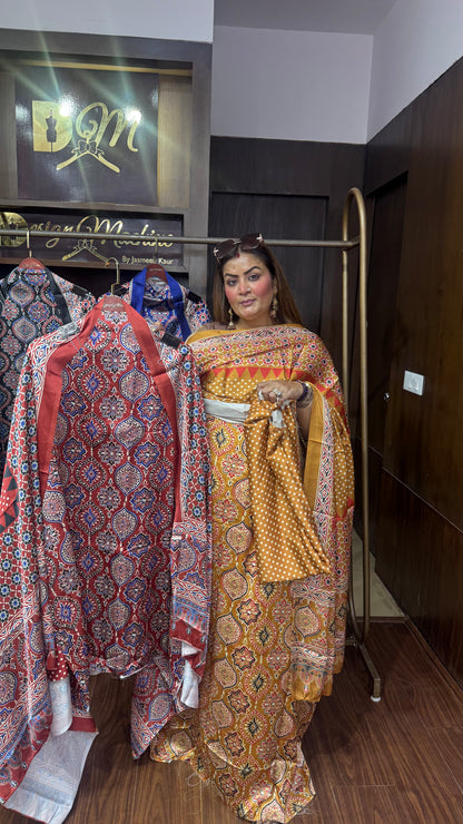 Zaria Gajji Silk Suit