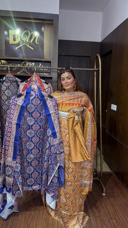 Zaria Gajji Silk Suit
