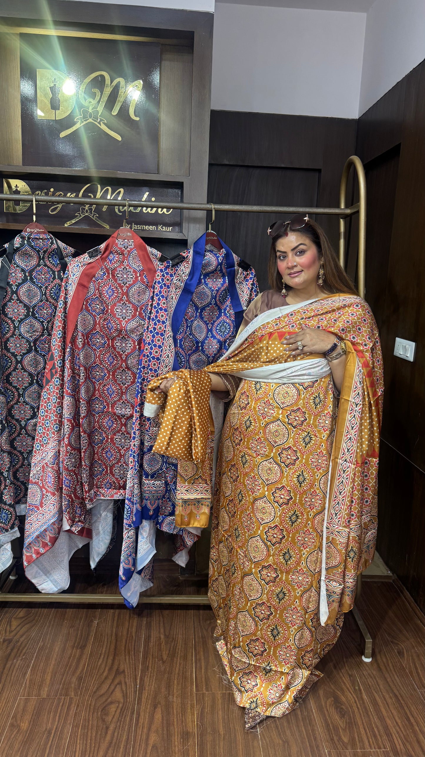 Zaria Gajji Silk Suit