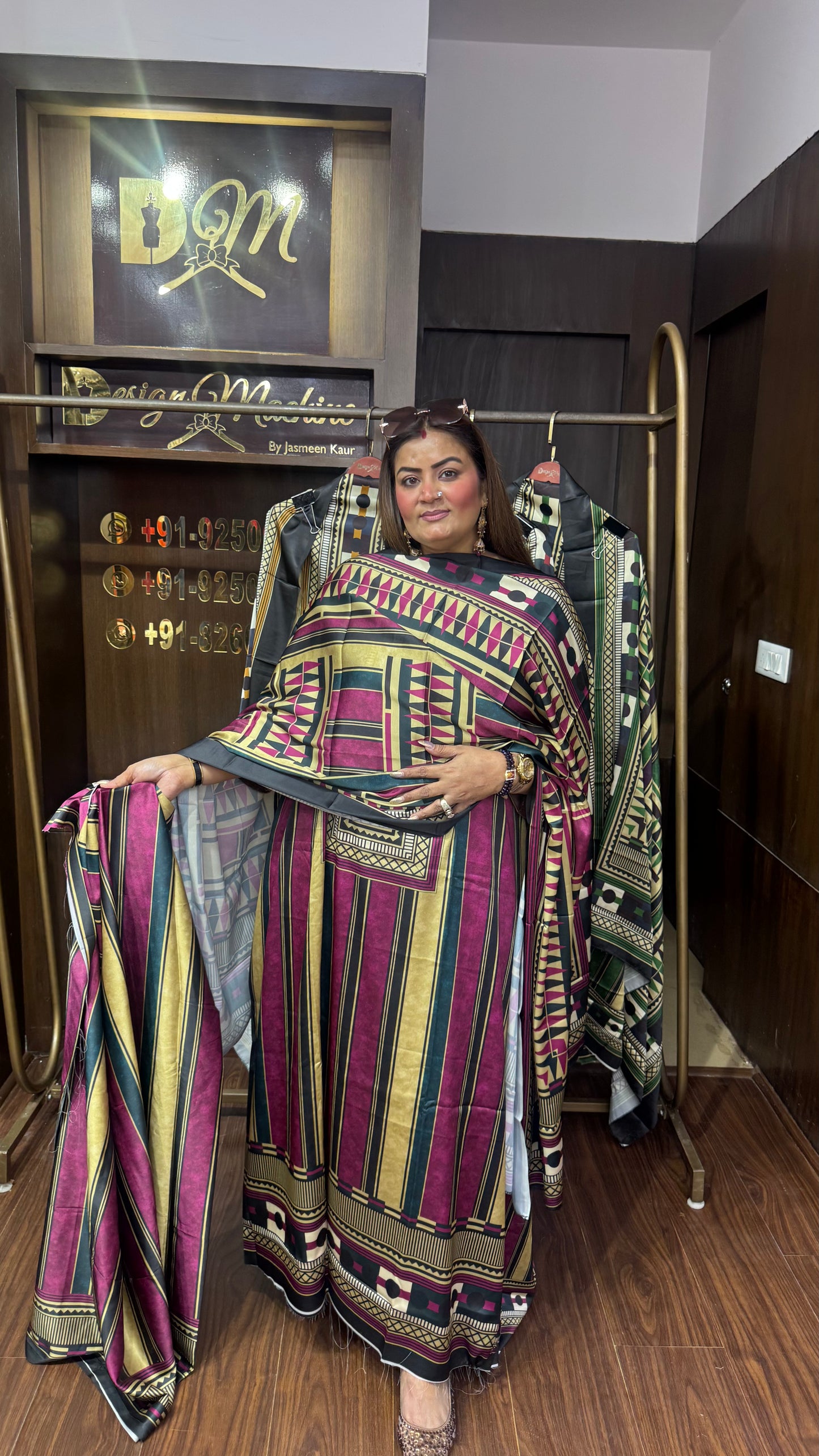 Elara Gajji Silk Suit
