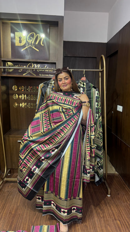 Elara Gajji Silk Suit