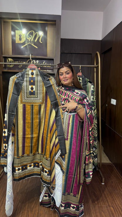 Elara Gajji Silk Suit