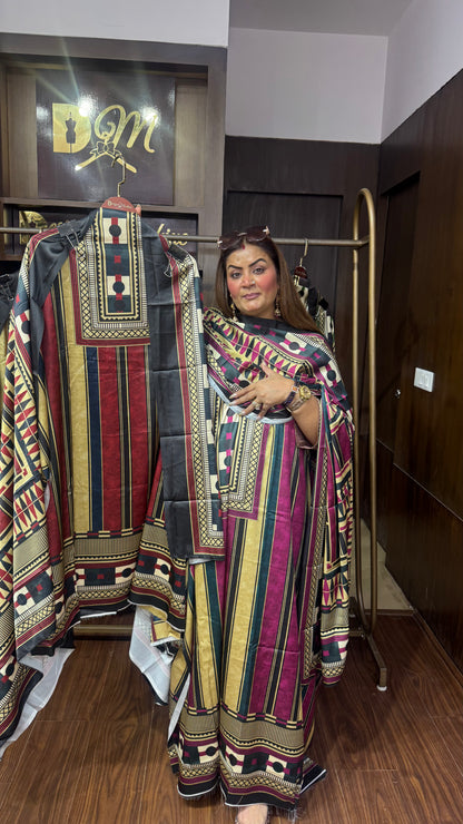 Elara Gajji Silk Suit