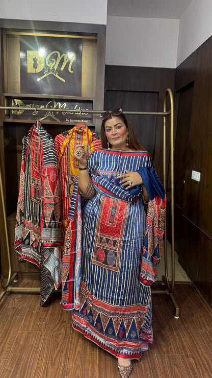 Aarvika Gajji Silk Suit