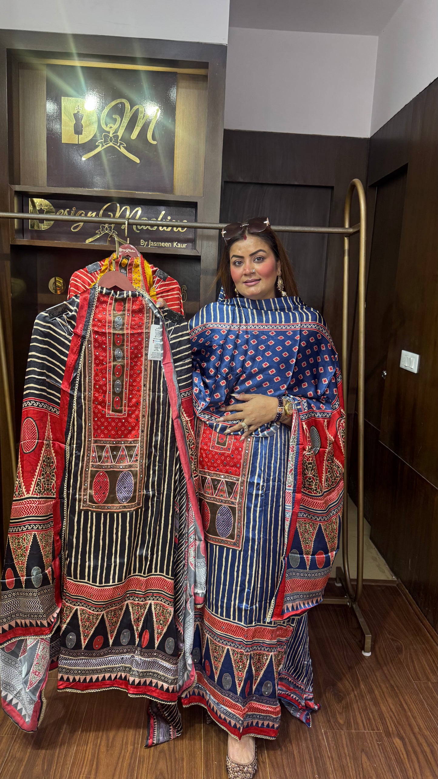 Aarvika Gajji Silk Suit
