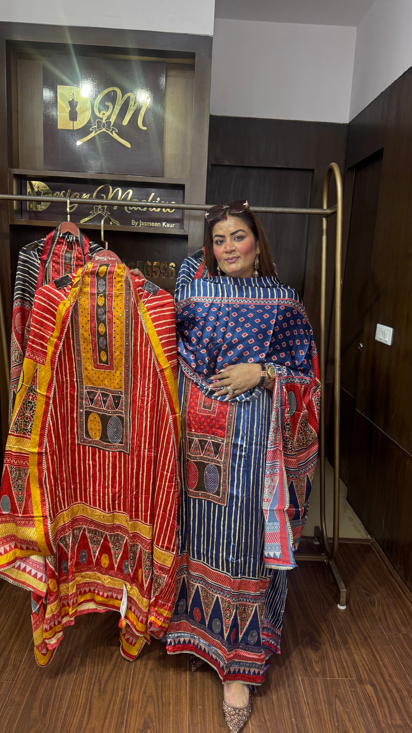 Aarvika Gajji Silk Suit