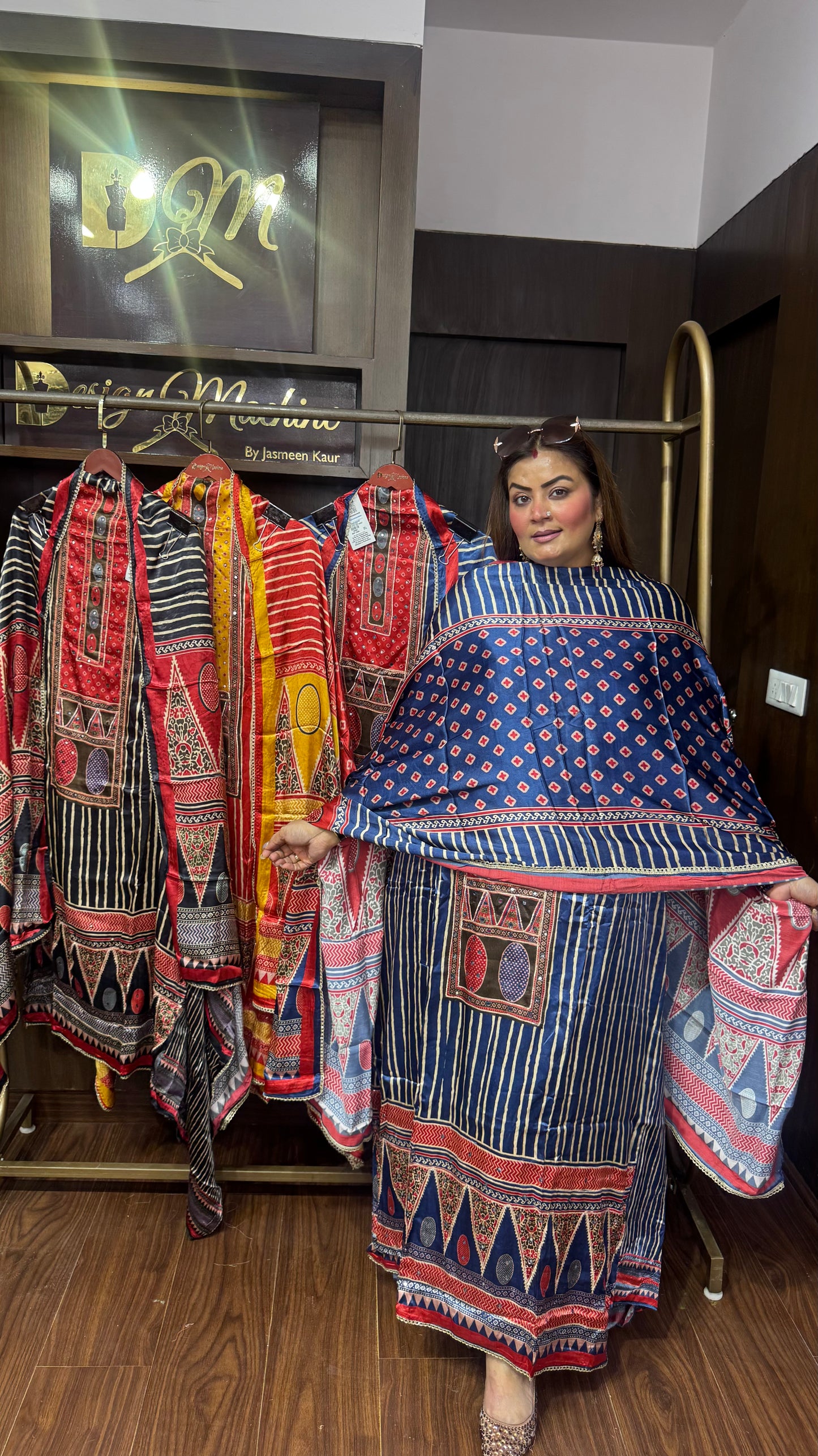 Aarvika Gajji Silk Suit