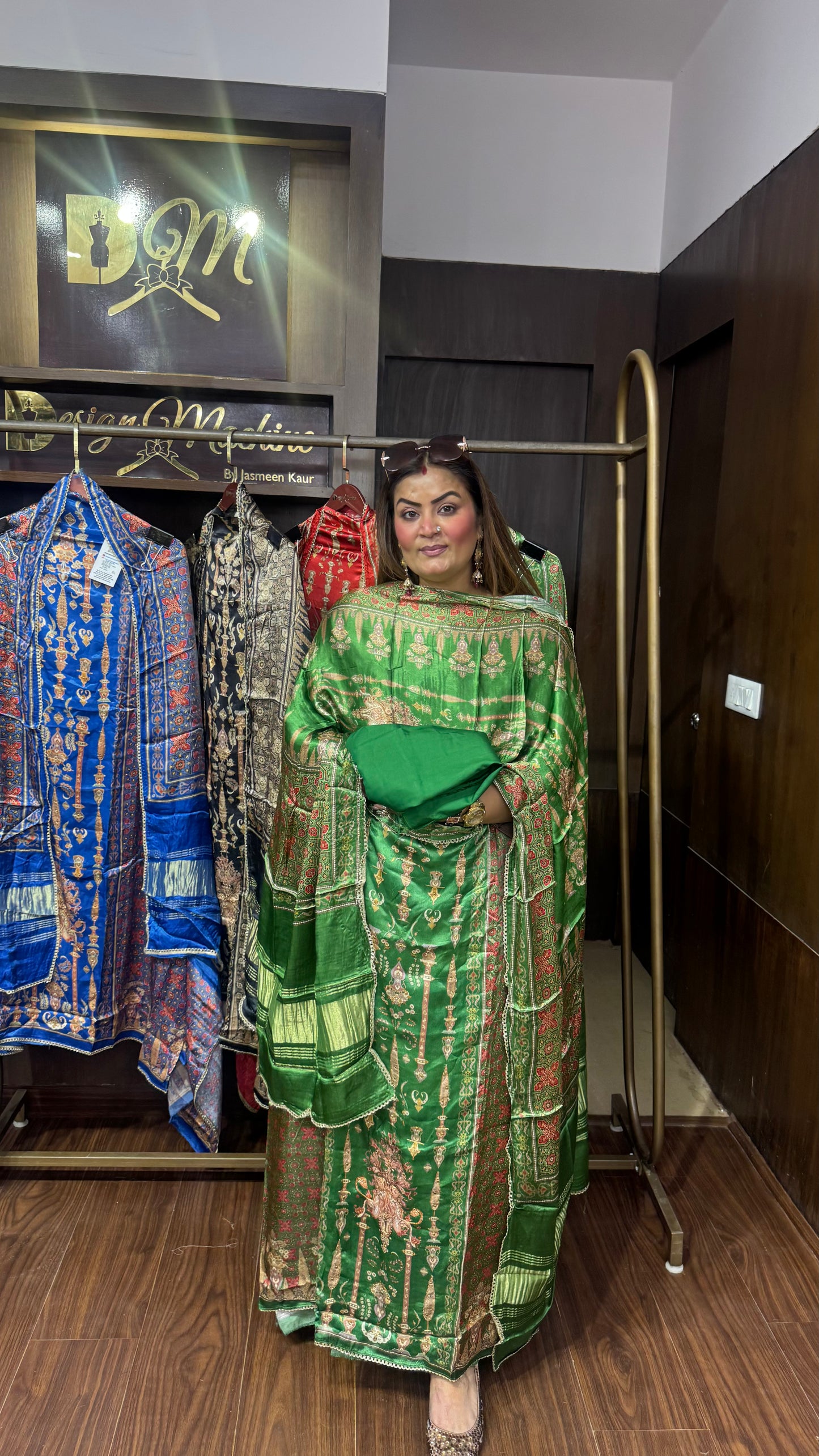 Meher Gajji Silk Suit