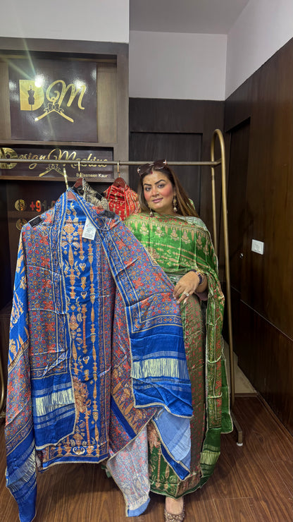 Meher Gajji Silk Suit