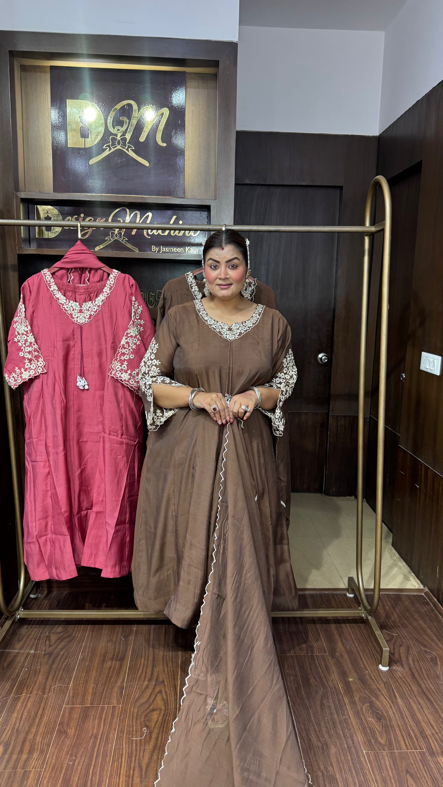 Meher Cotton Silk Suit