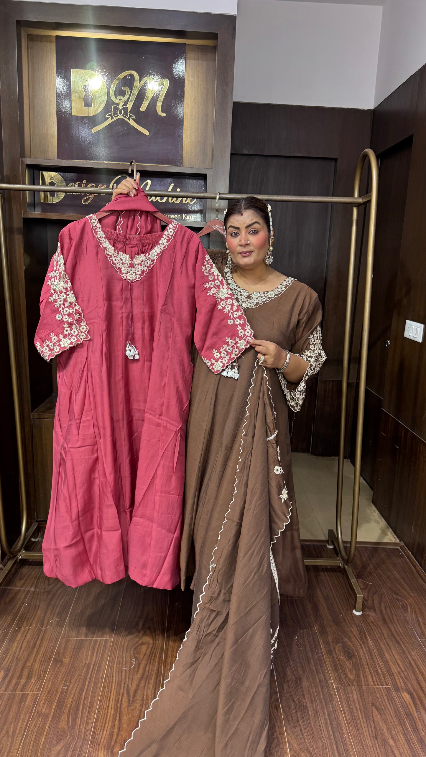 Meher Cotton Silk Suit