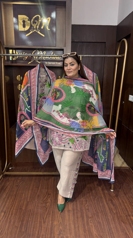 Zynara Cotton Suit