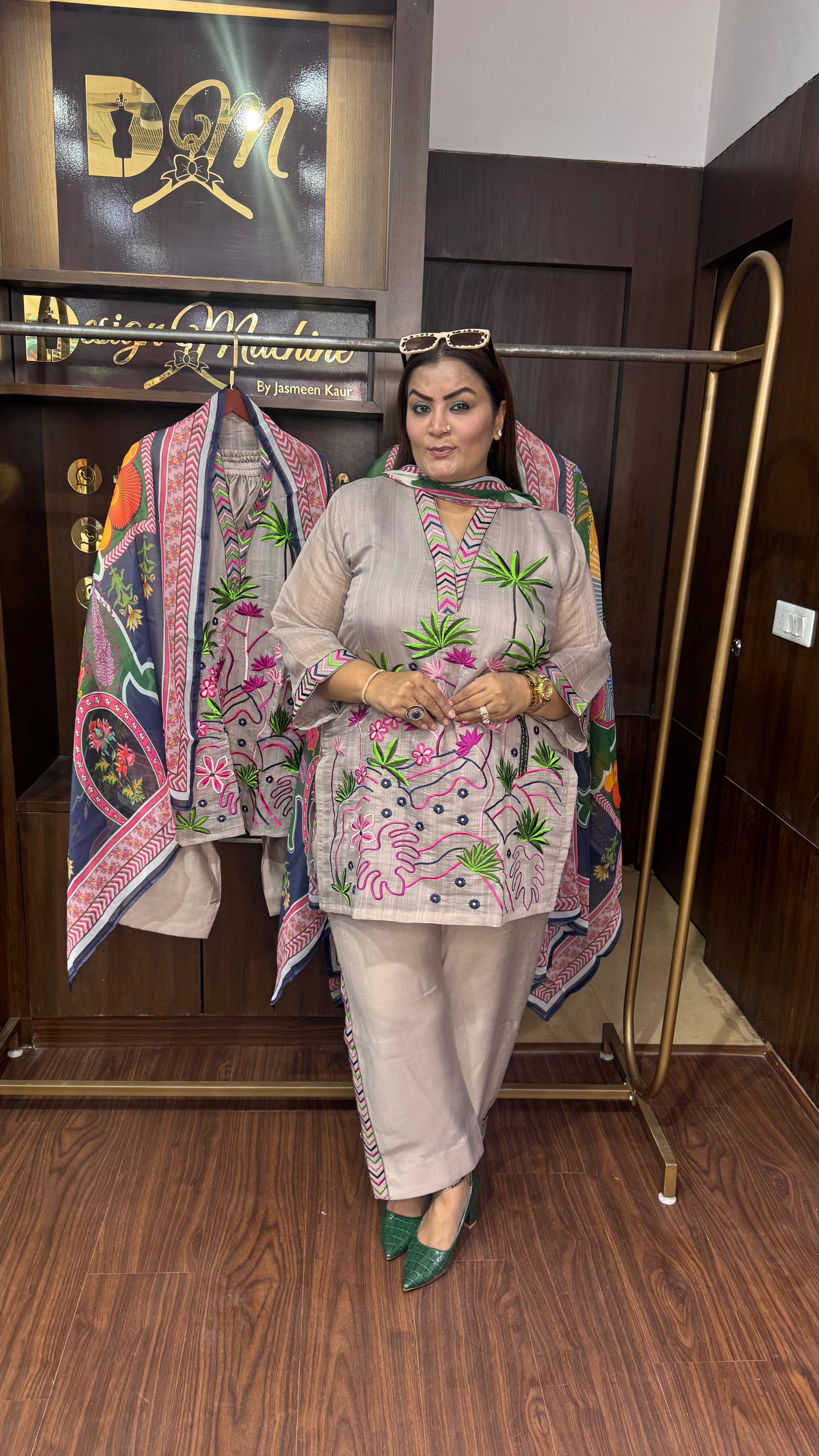Zynara Cotton Suit