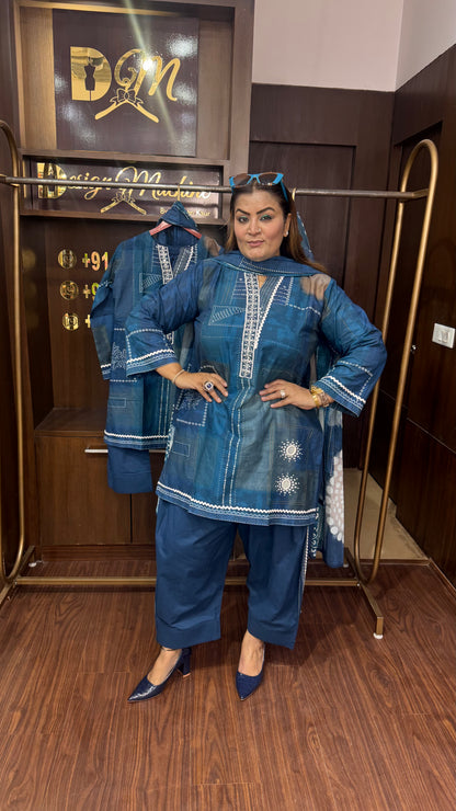 Zelmora (Cotton Farshi Salwar Suit)