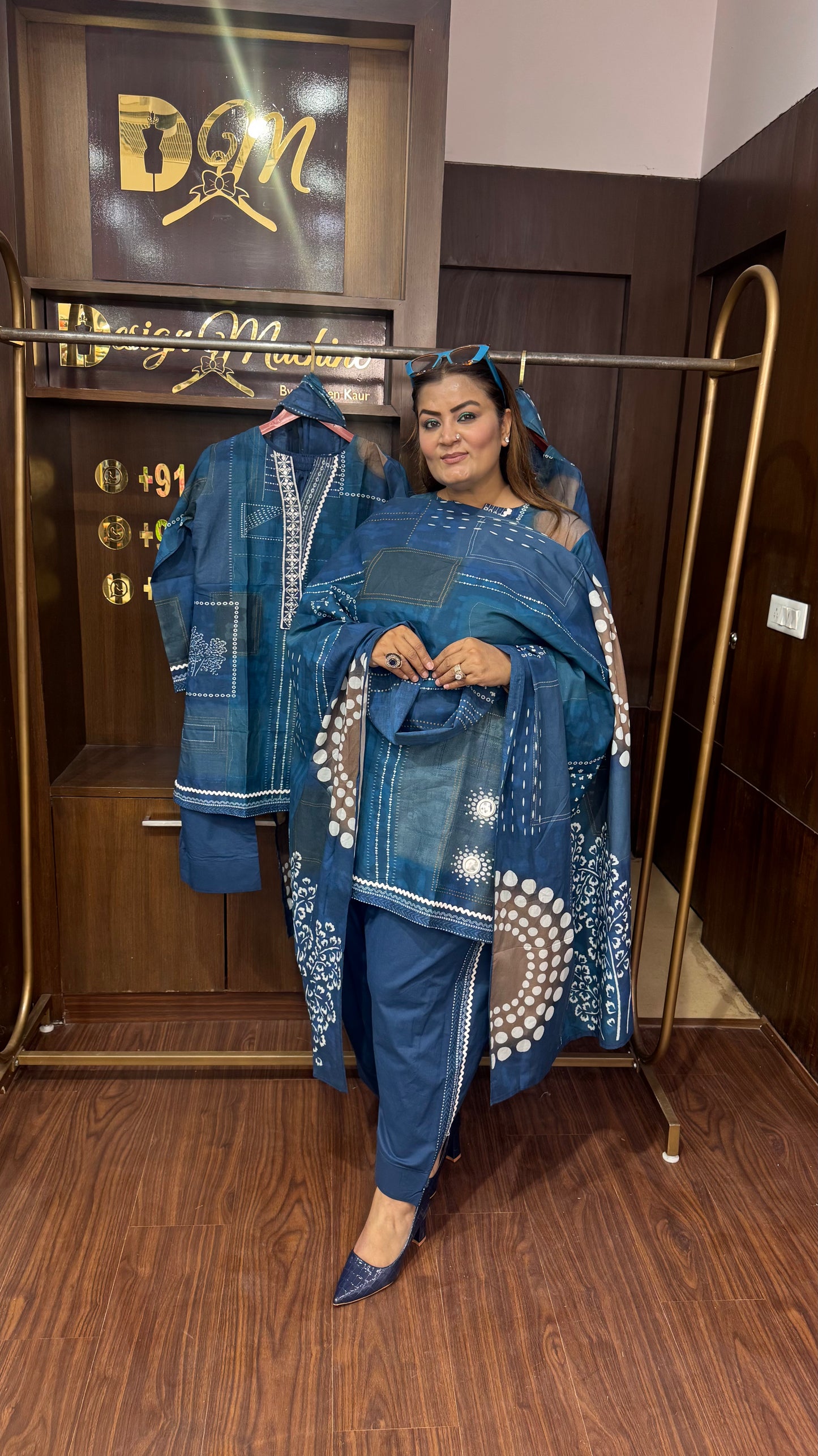 Zelmora (Cotton Farshi Salwar Suit)
