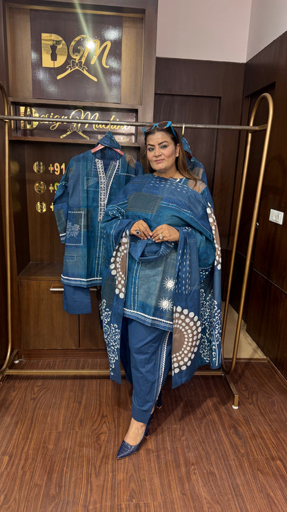Zelmora (Cotton Farshi Salwar Suit)